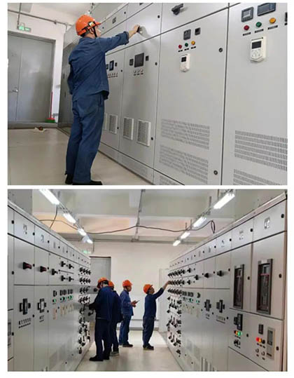 尿素電器設備一次投運成功.jpg